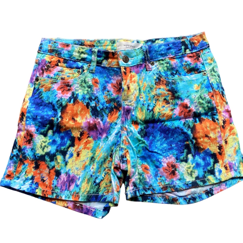 Workshop Andrea Jovine Floral Kaleidoscope Shorts size 8